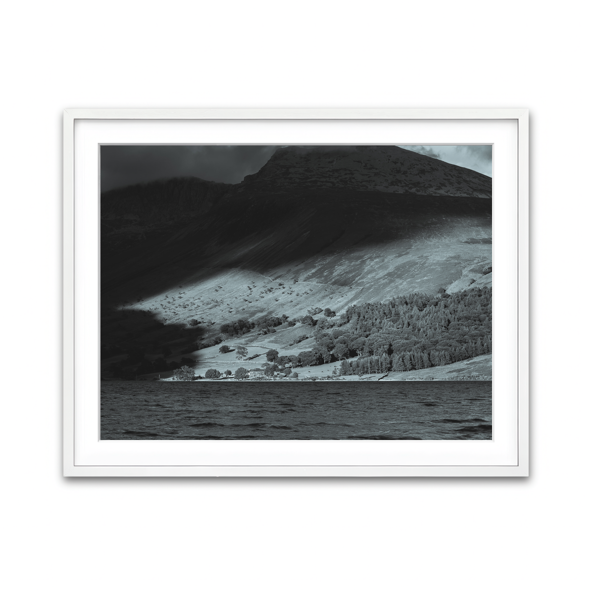 Framed Print 4x3 White