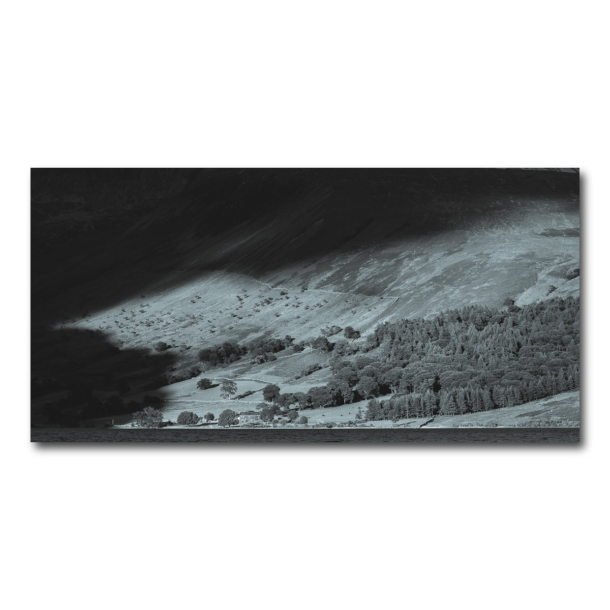 AUTO-MOCKUP WHITE | Shadow on the Mountain | 1 Piece | Gallery Wrap Canvas | group=2x1