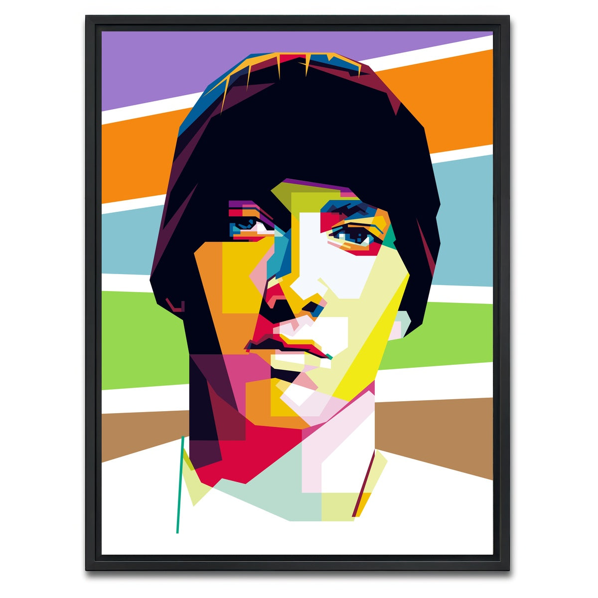 AUTO-MOCKUP WHITE | Shady | 1 Piece | Black Framed Canvas | group=3x4