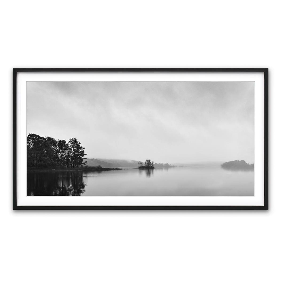 Framed Print 2x1 Black