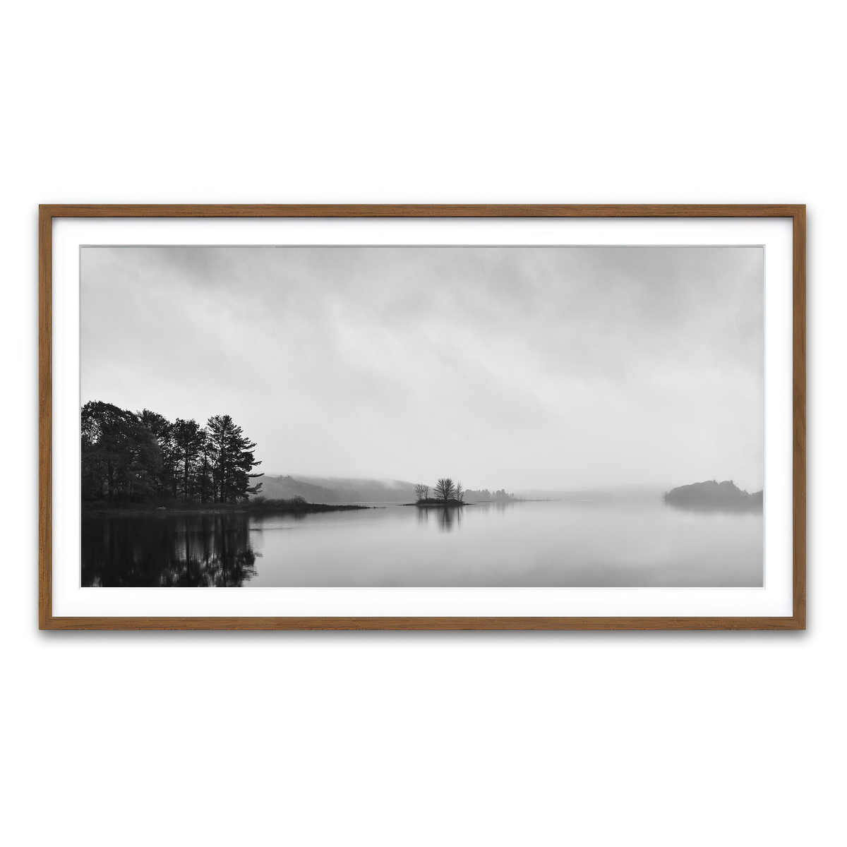 Framed Print 2x1 Walnut