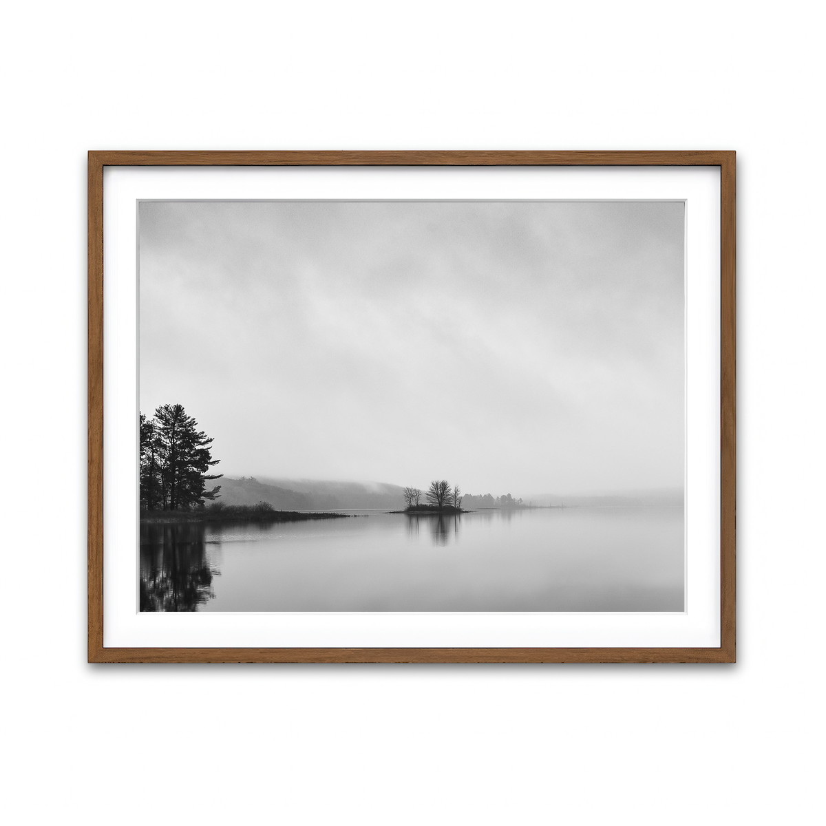 Framed Print 4x3 Walnut