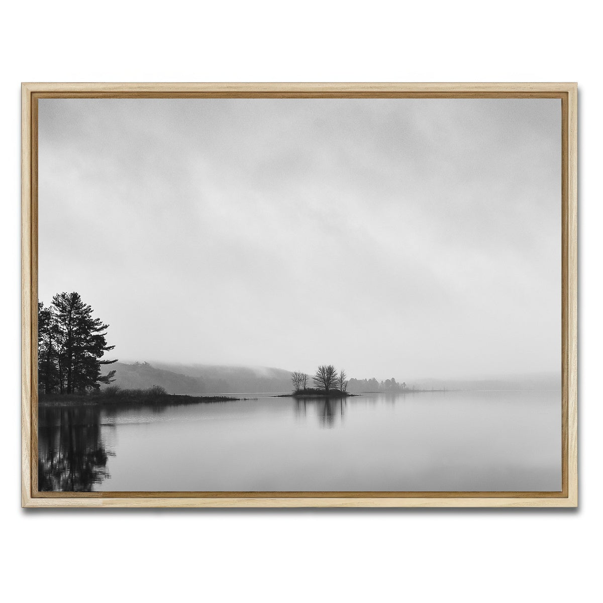 AUTO-MOCKUP WHITE | Shahola Lake | 1 Piece | Natural Framed Canvas | group=4x3