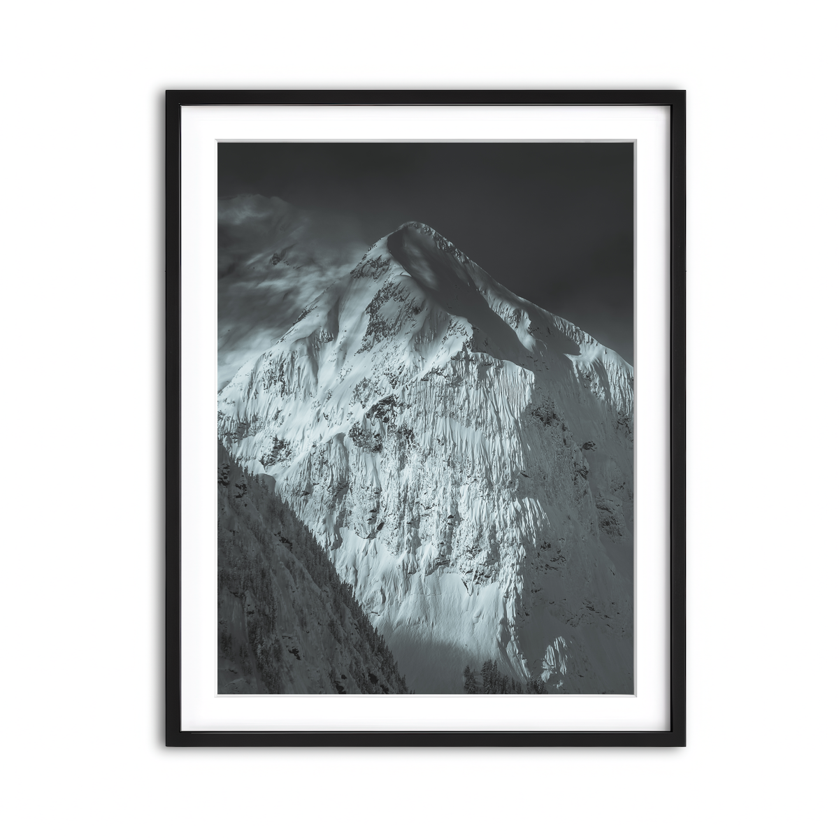 Framed Print 3x4 Black