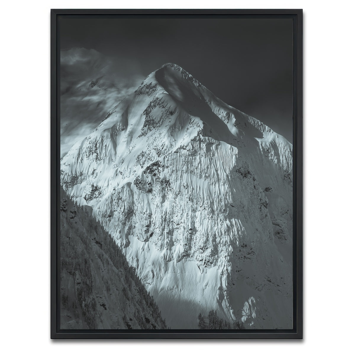 AUTO-MOCKUP WHITE | Shames Backcountry | 1 Piece | Black Framed Canvas | group=3x4