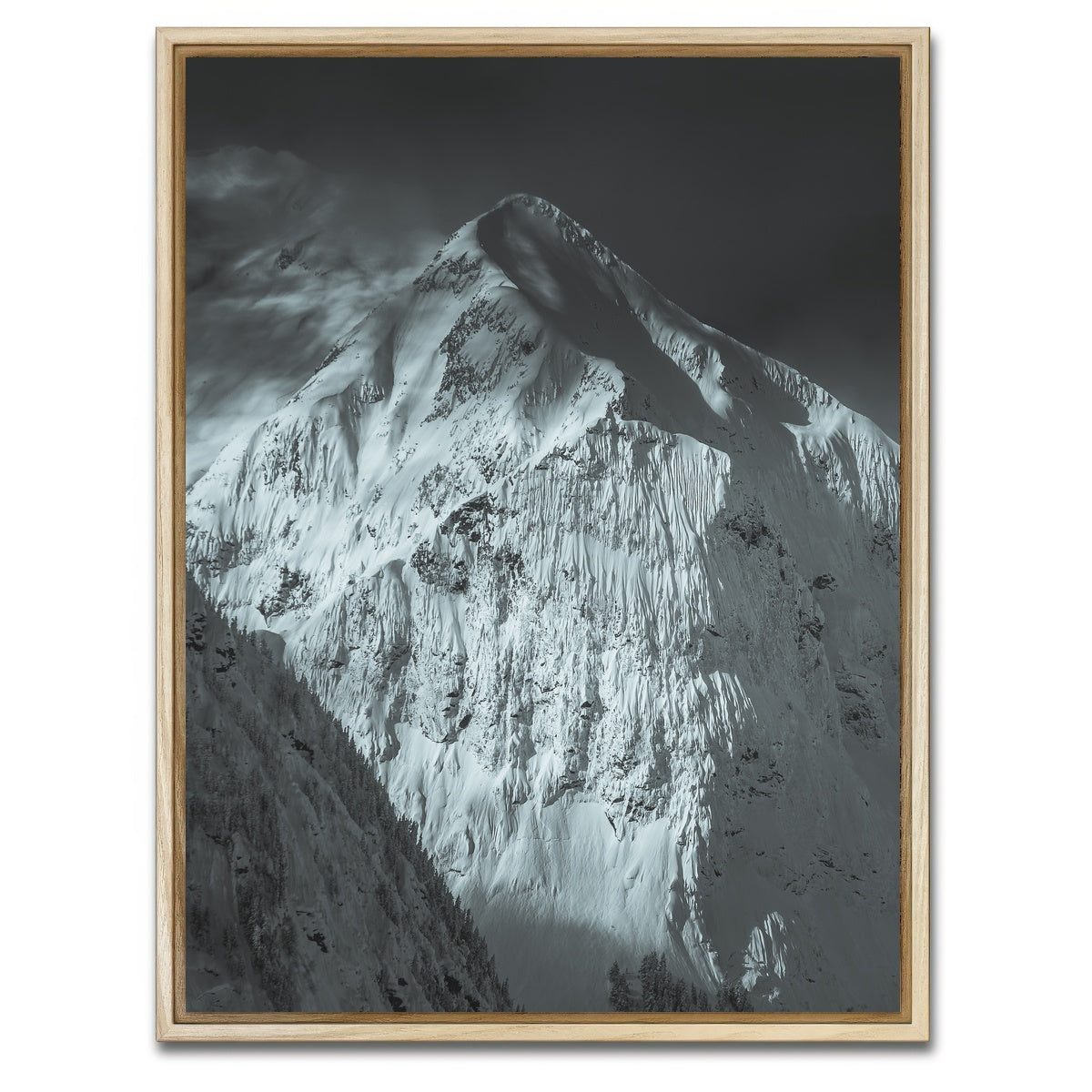 AUTO-MOCKUP WHITE | Shames Backcountry | 1 Piece | Natural Framed Canvas | group=3x4