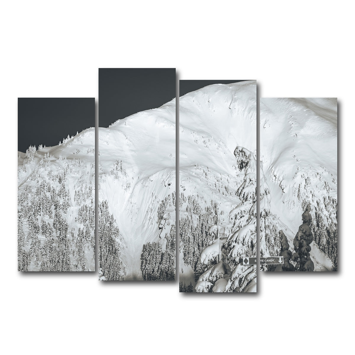 AUTO-MOCKUP WHITE | Shames Mountain 2 | 4 Piece | Gallery Wrap Canvas | group=4_normal