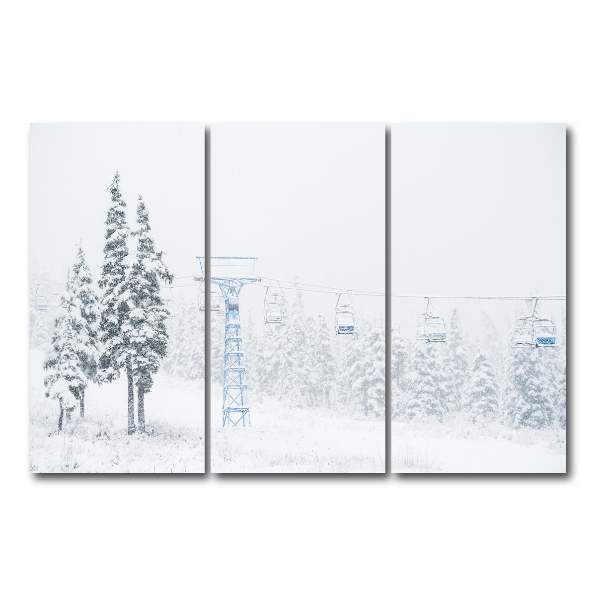 AUTO-MOCKUP WHITE | Shames Mountain Northern BC 3 | 3 Piece | Gallery Wrap Canvas | group=12x24