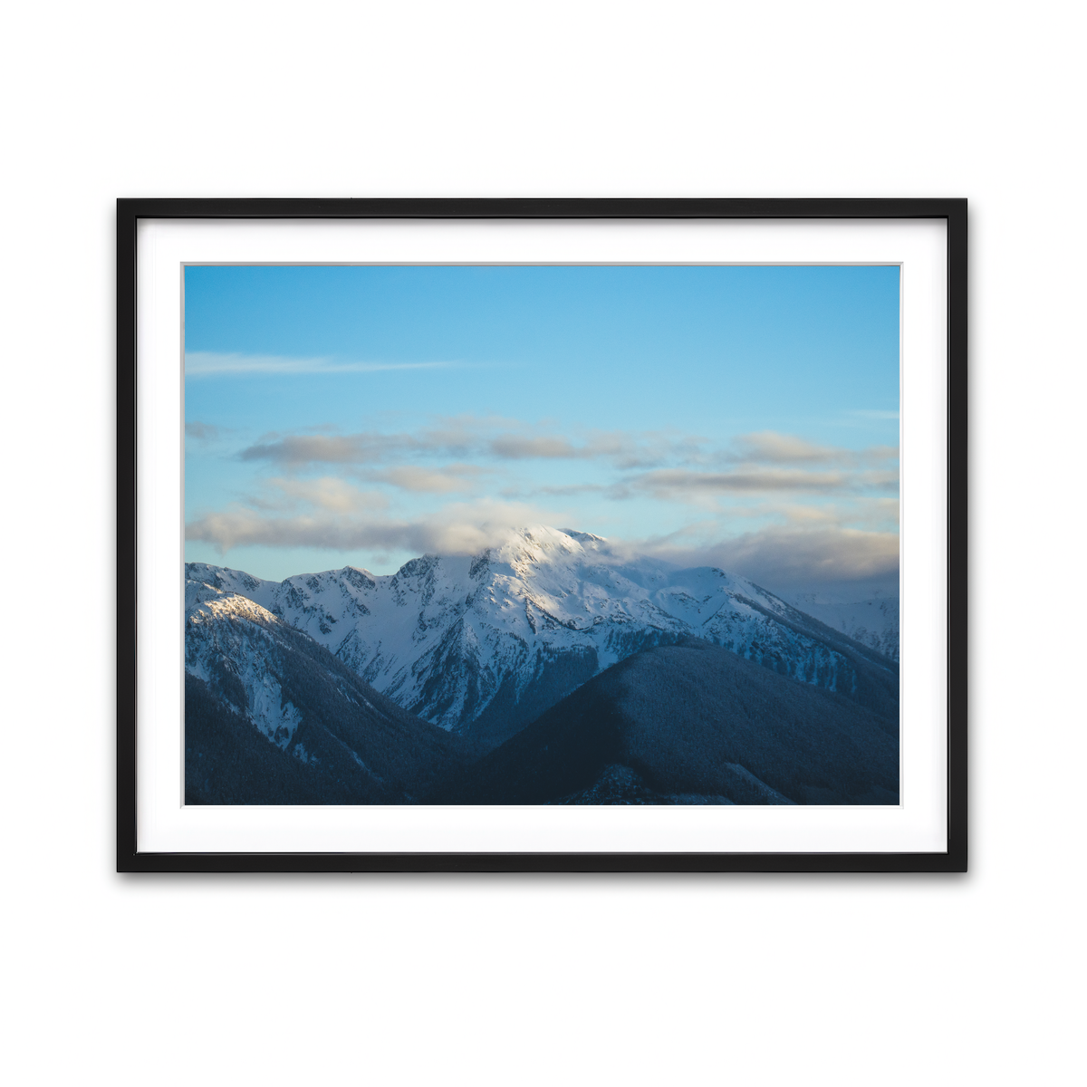 Framed Print 4x3 Black