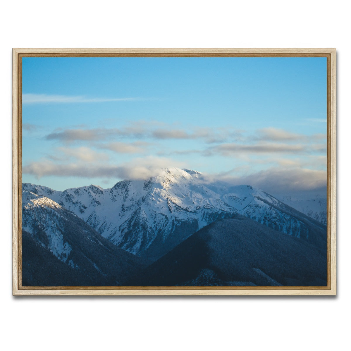 AUTO-MOCKUP WHITE | Shames Mountain Northern BC 4 | 1 Piece | Natural Framed Canvas | group=4x3