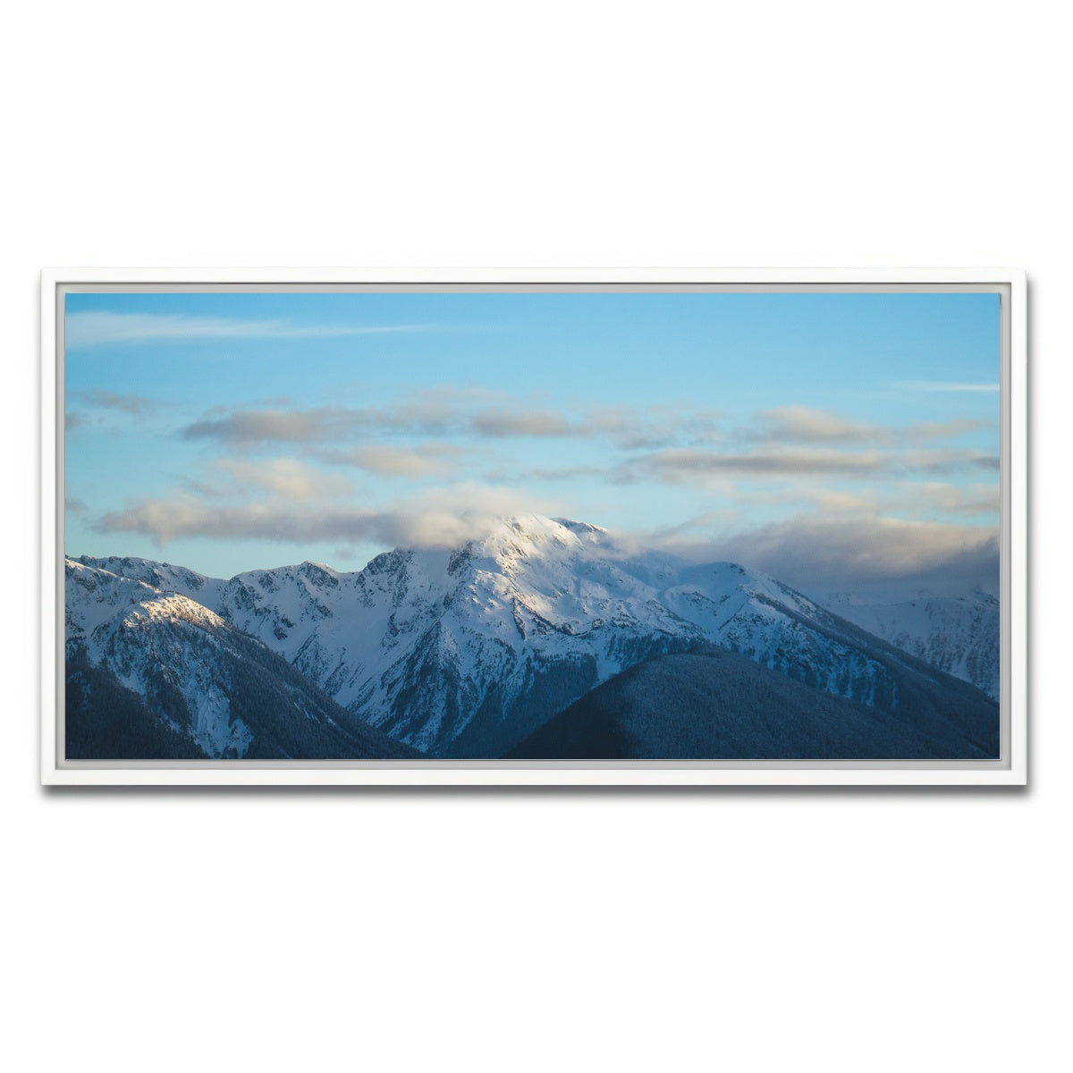 AUTO-MOCKUP WHITE | Shames Mountain Northern BC 4 | 1 Piece | White Framed Canvas | group=2x1