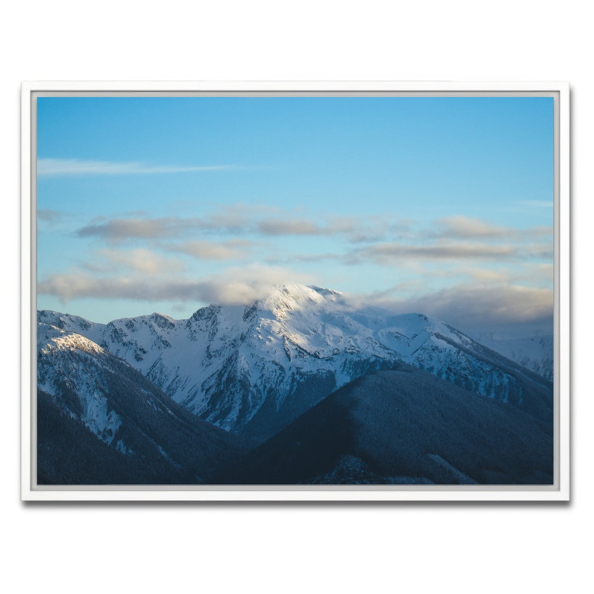 AUTO-MOCKUP WHITE | Shames Mountain Northern BC 4 | 1 Piece | White Framed Canvas | group=4x3