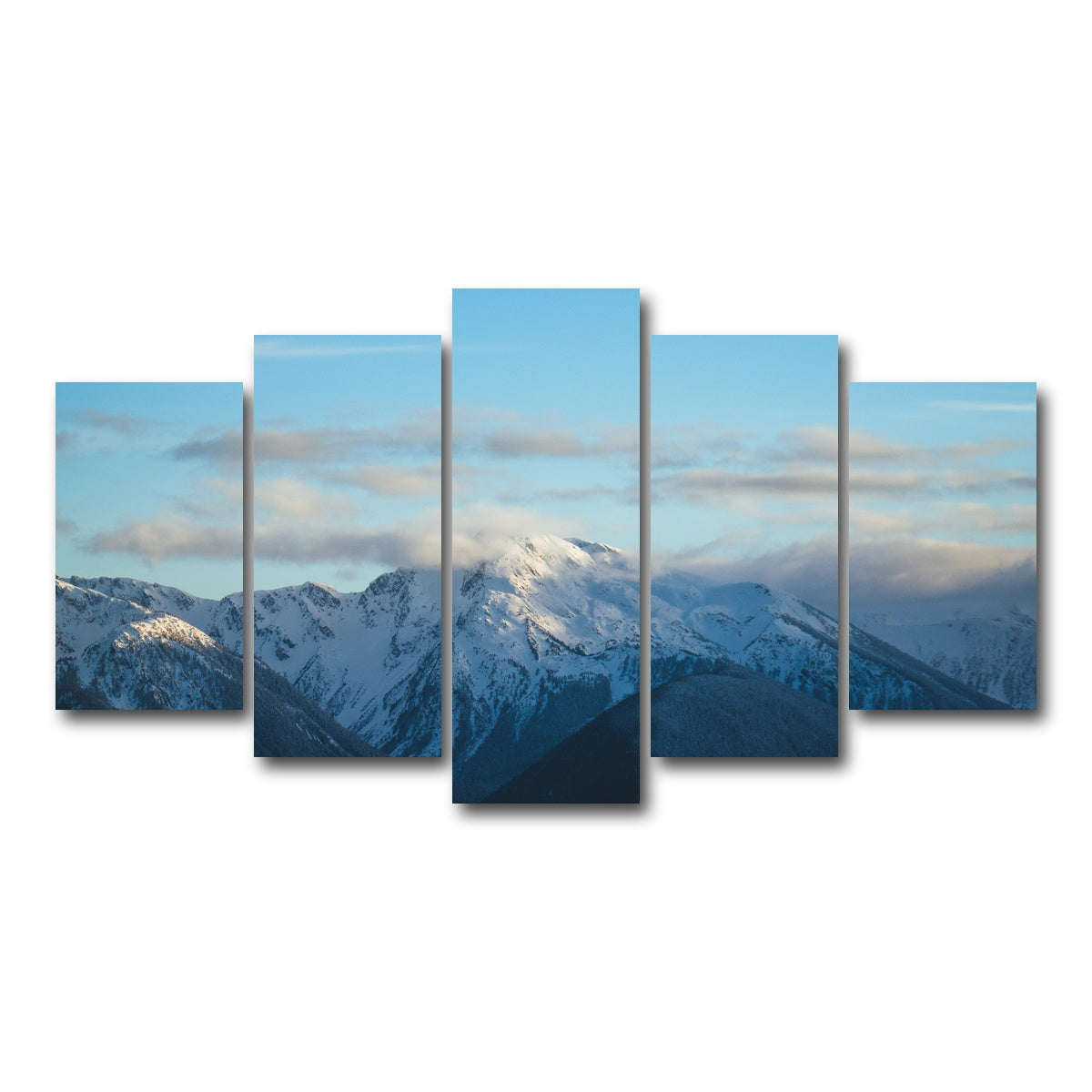 AUTO-MOCKUP WHITE | Shames Mountain Northern BC 4 | 5 Piece | Gallery Wrap Canvas | group=5_normal