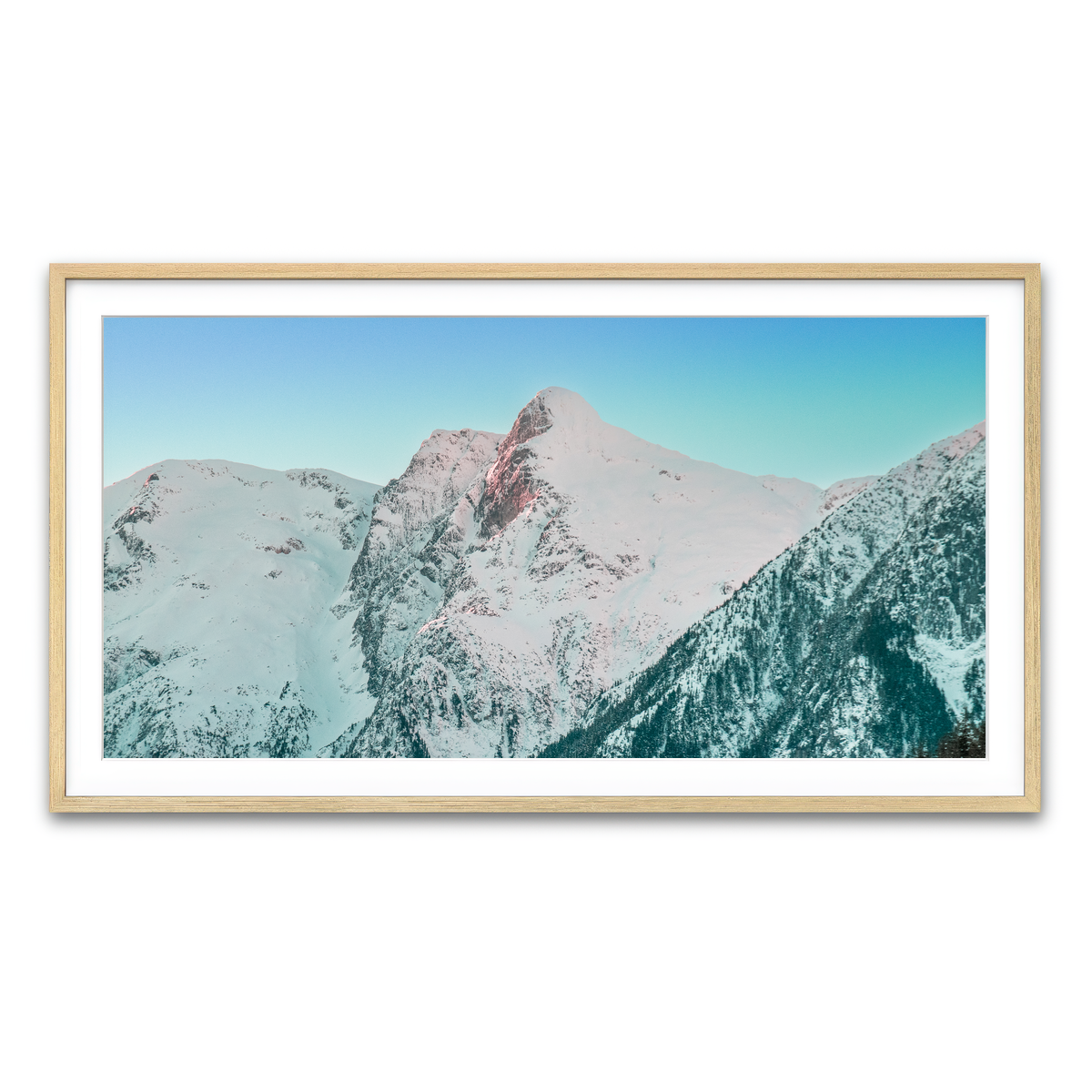 Framed Print 2x1 Natural