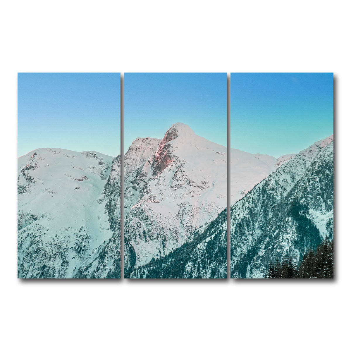 AUTO-MOCKUP WHITE | Shames Mountain Northern BC 5 | 3 Piece | Gallery Wrap Canvas | group=12x24