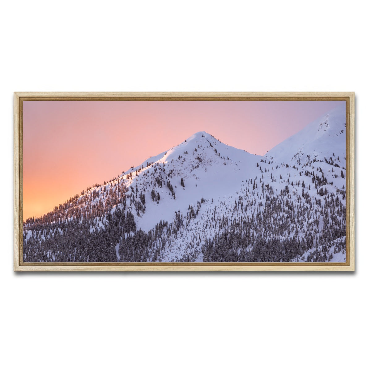 AUTO-MOCKUP WHITE | Shames Mountain Northern BC 6 | 1 Piece | Natural Framed Canvas | group=2x1