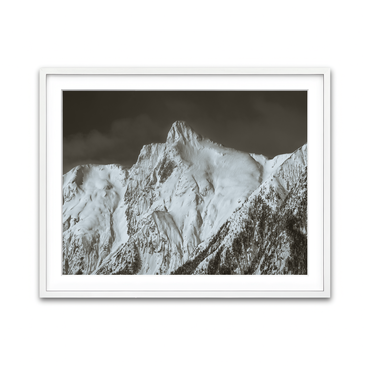 Framed Print 4x3 White