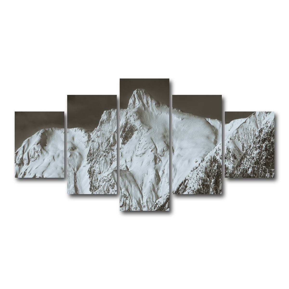 AUTO-MOCKUP WHITE | Shames Mountain | 5 Piece | Gallery Wrap Canvas | group=5_short