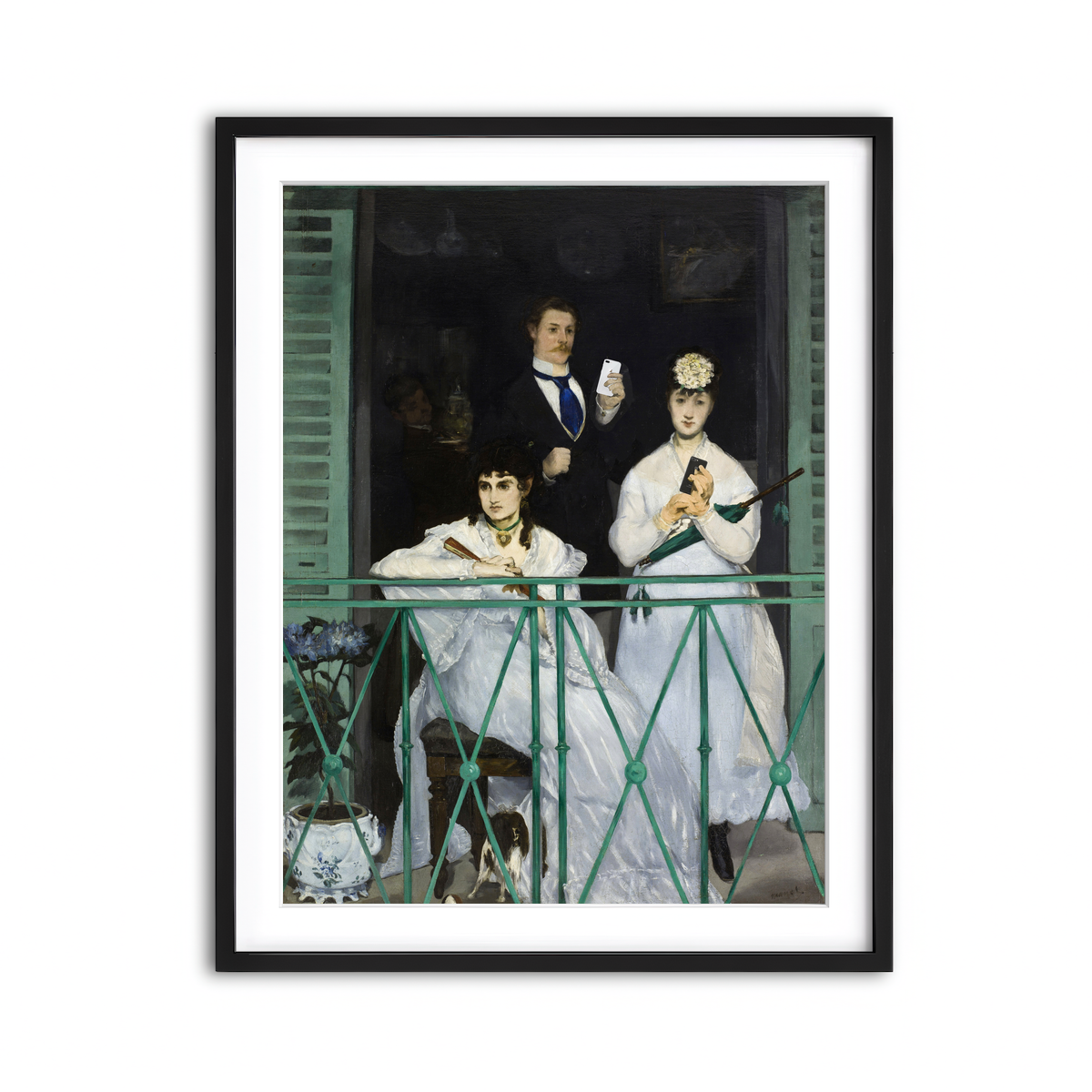 Framed Print 3x4 Black