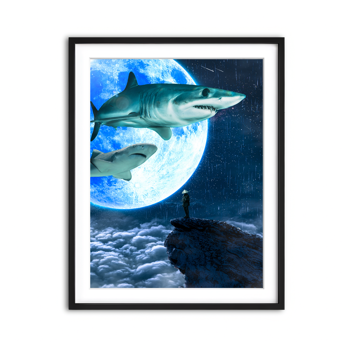 Framed Print 3x4 Black