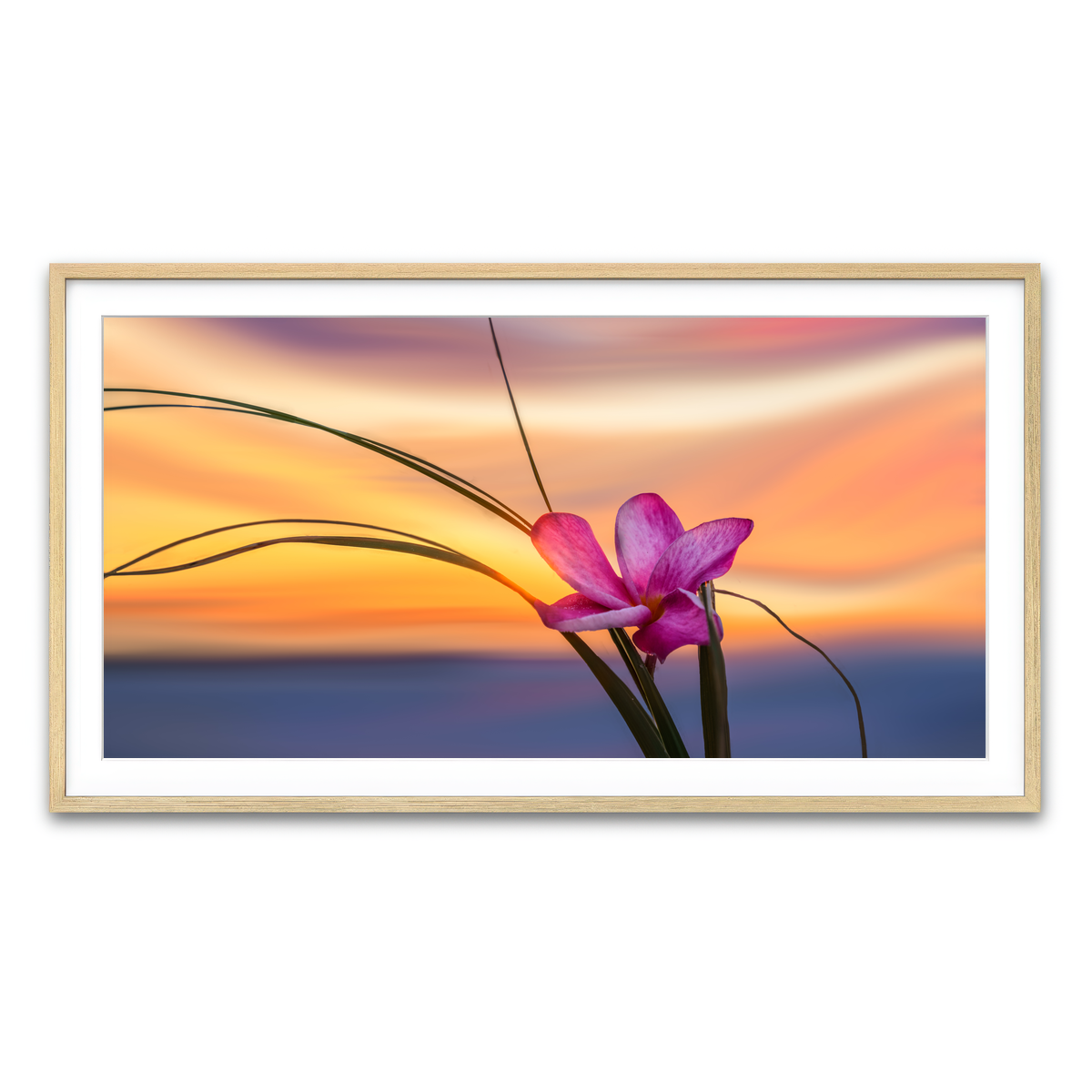 Framed Print 2x1 Natural