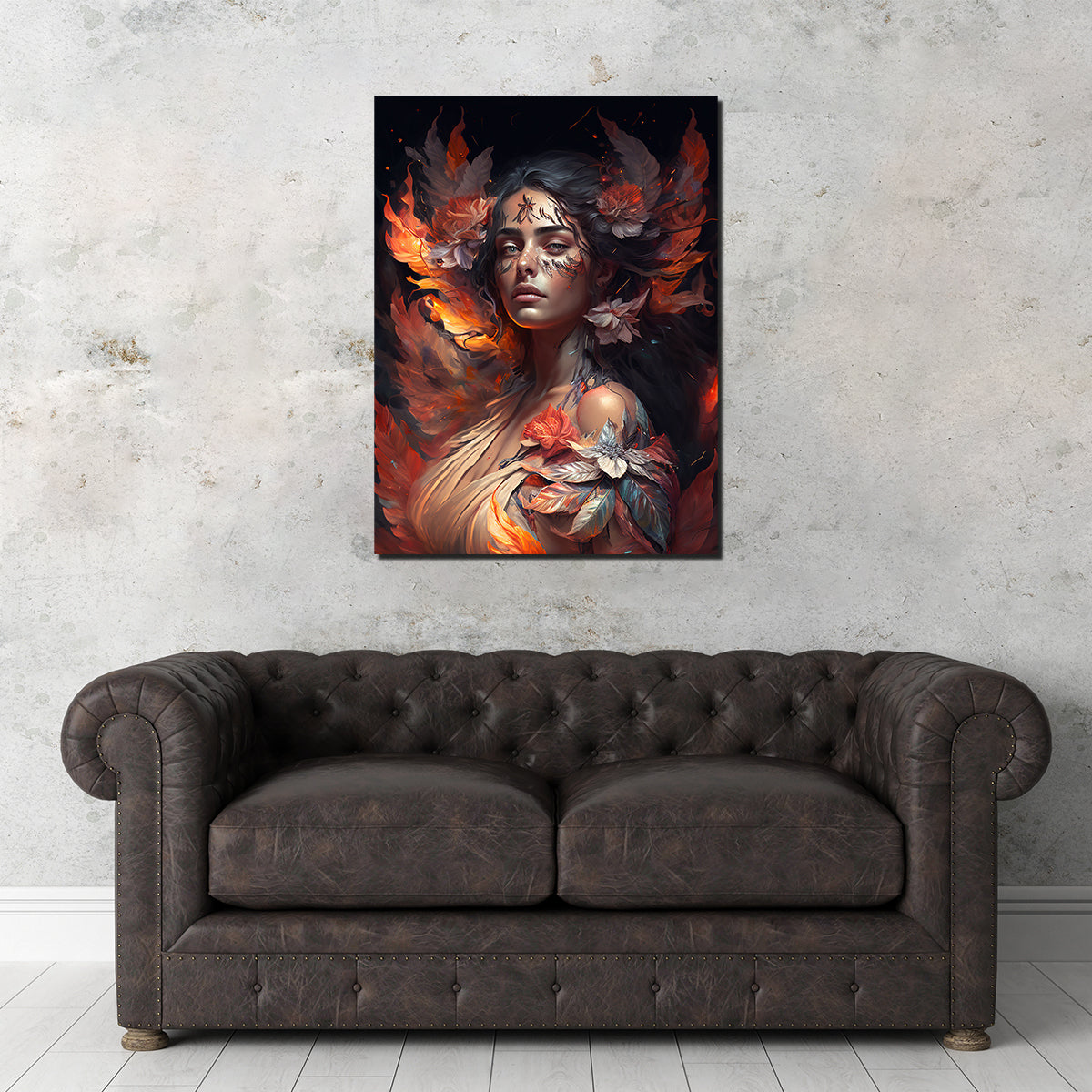 She Creates Sparks Wall Art