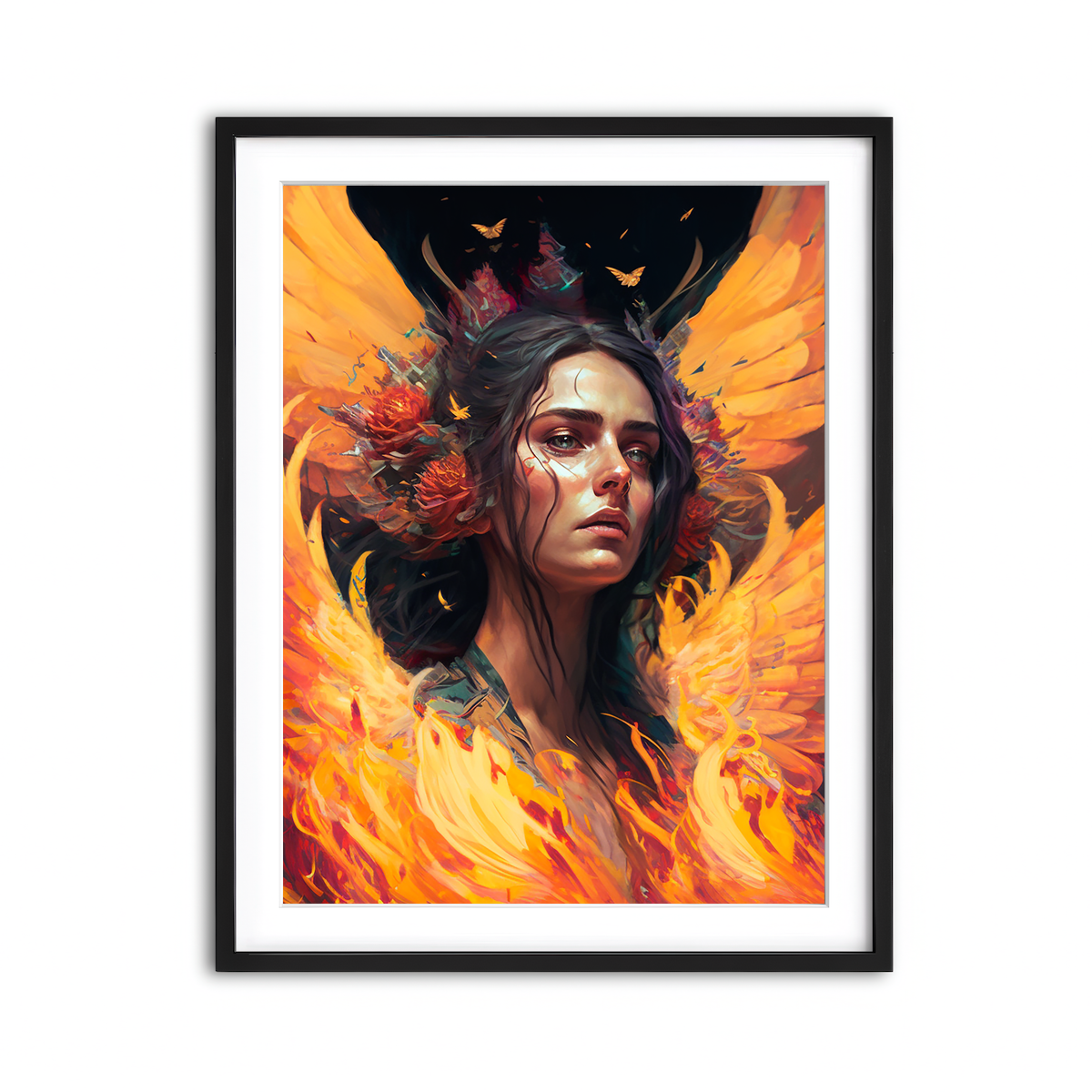 Framed Print 3x4 Black