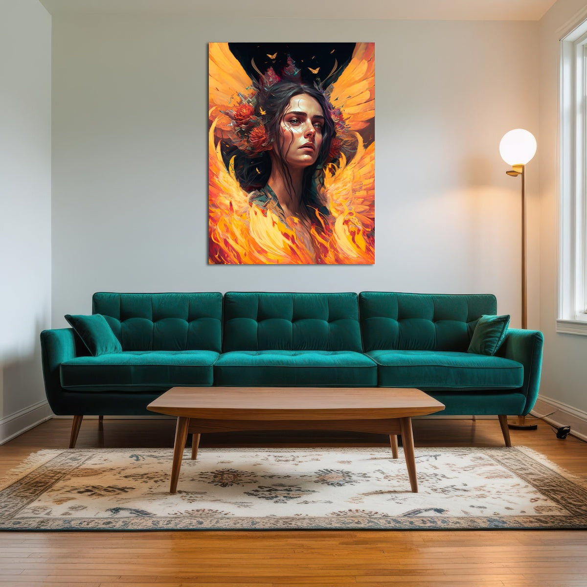 AUTO-MOCKUP ROOM | She's on Fire