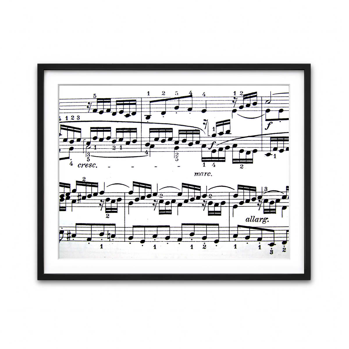 Framed Print 4x3 Black