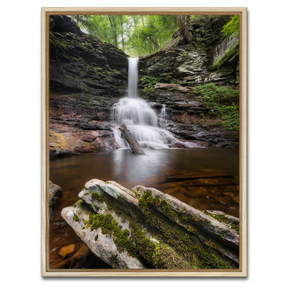 AUTO-MOCKUP WHITE | Sheldon Reynolds Falls | 1 Piece | Natural Framed Canvas | group=3x4