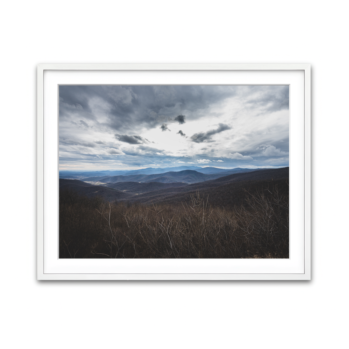 Framed Print 4x3 White