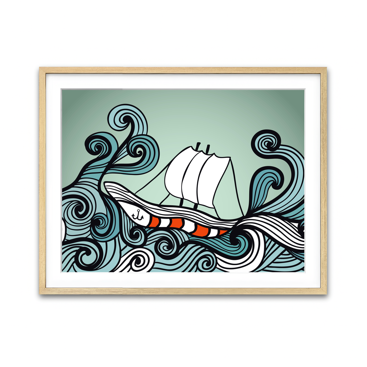 Framed Print 4x3 Natural