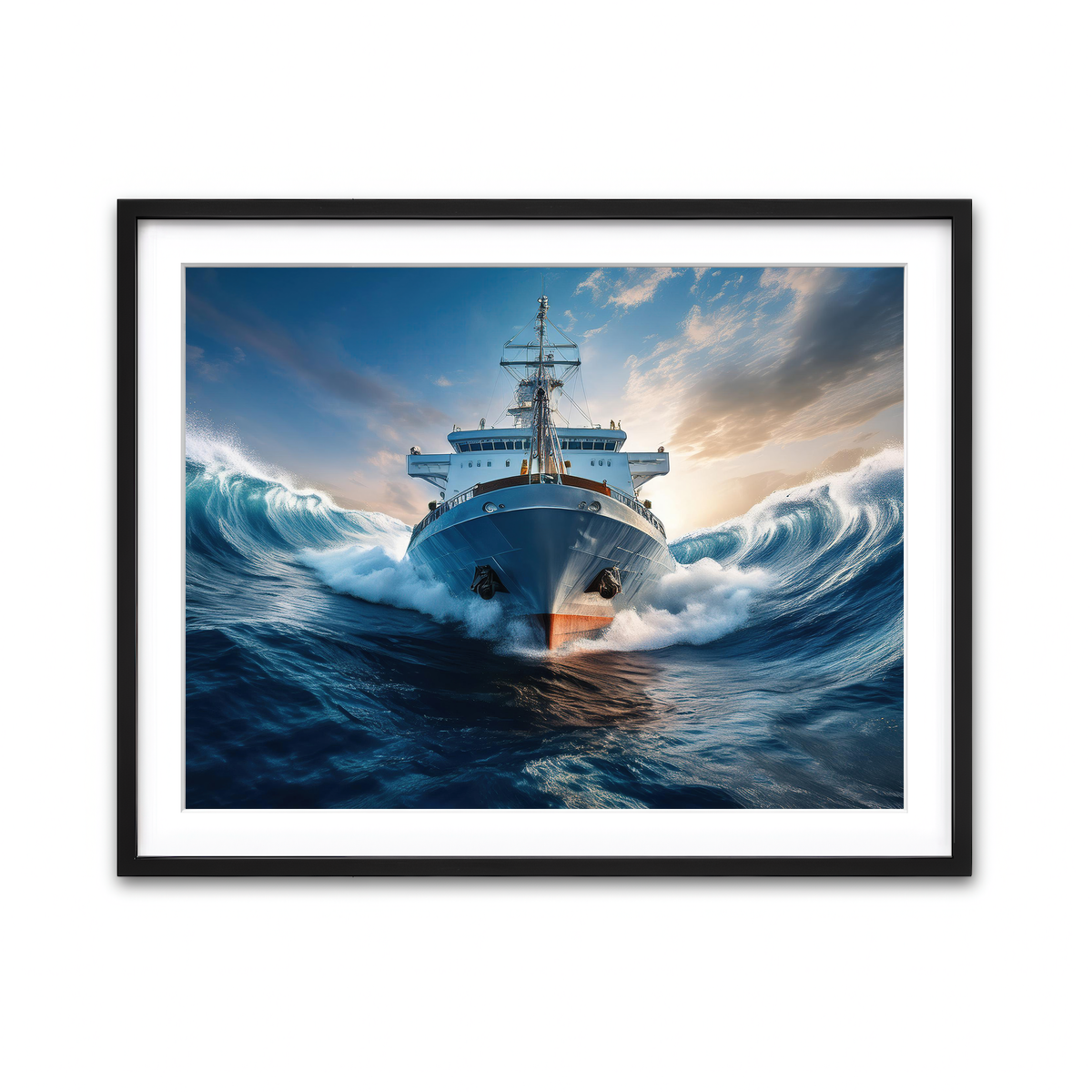 Framed Print 4x3 Black