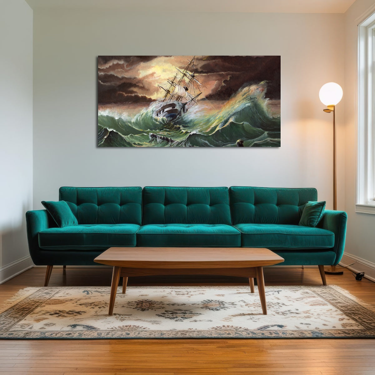 AUTO-MOCKUP ROOM | Ship in Storm