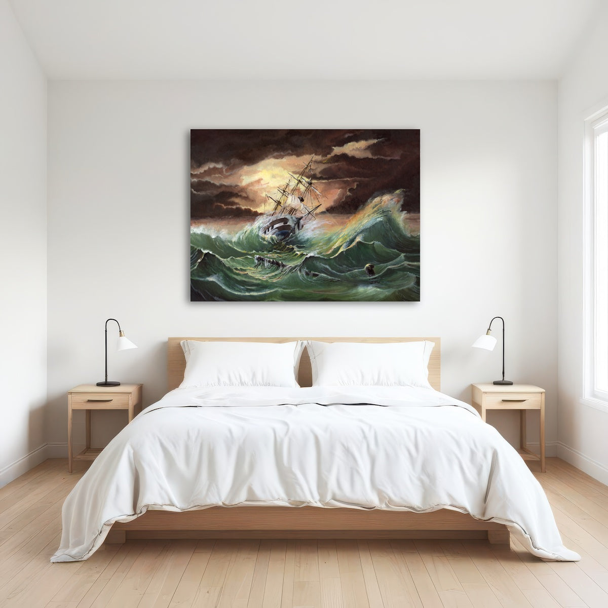 AUTO-MOCKUP ROOM | Ship in Storm