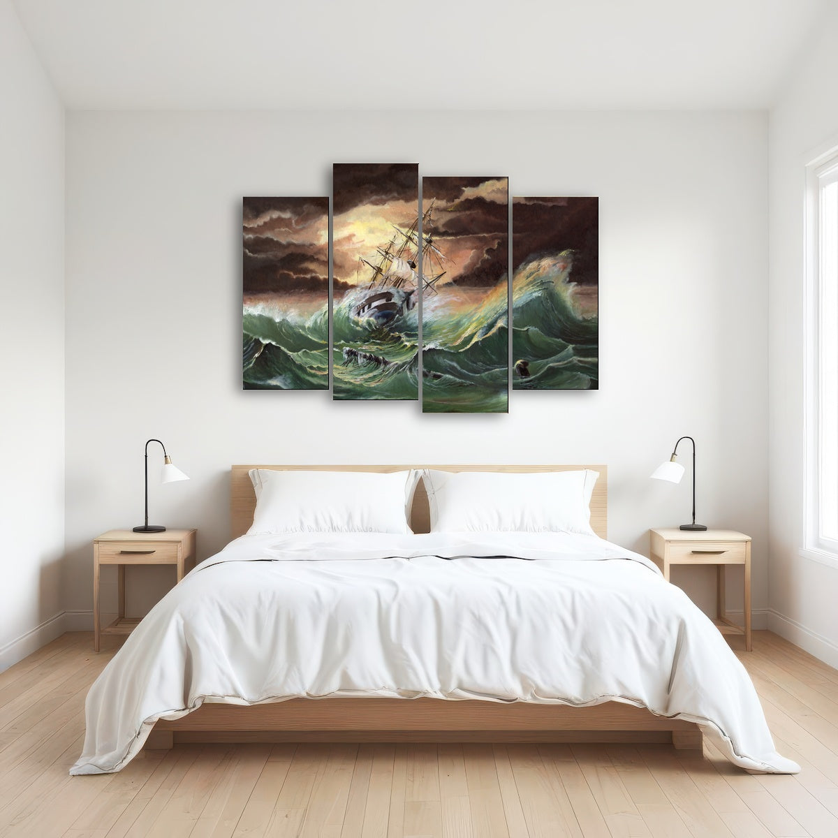 AUTO-MOCKUP ROOM | Ship in Storm