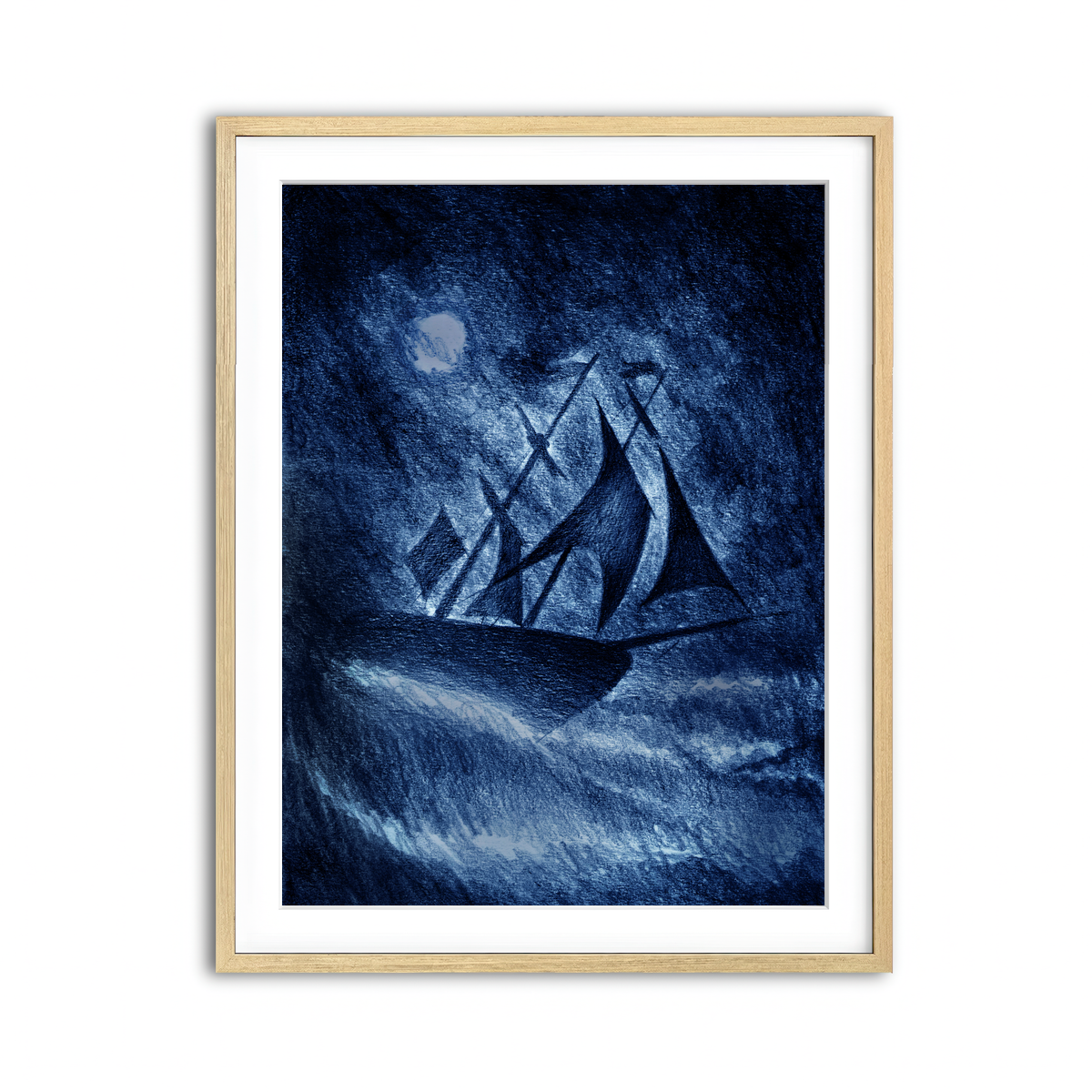 Framed Print 3x4 Natural