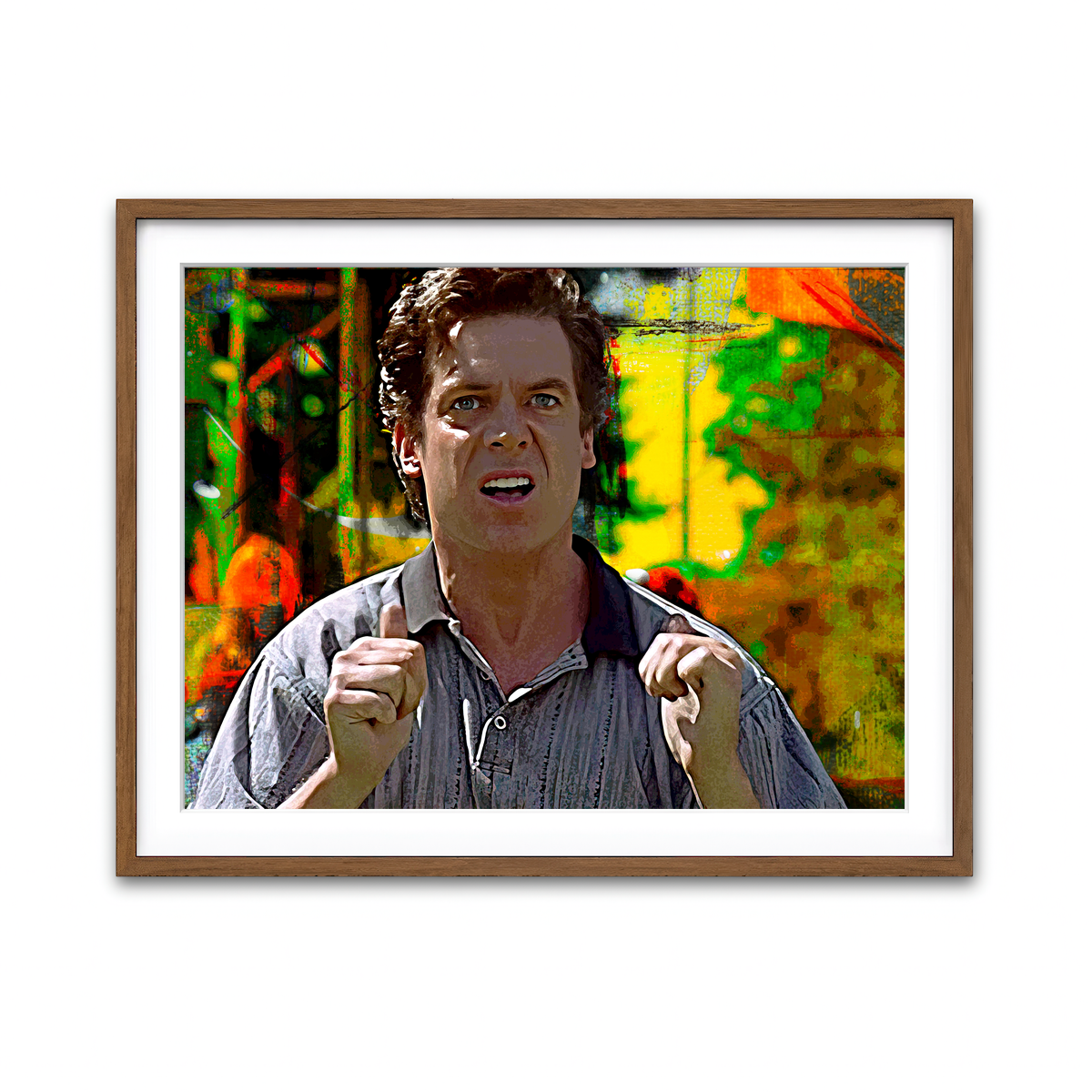 Framed Print 4x3 Walnut