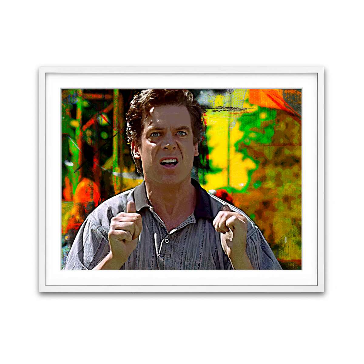 Framed Print 4x3 White