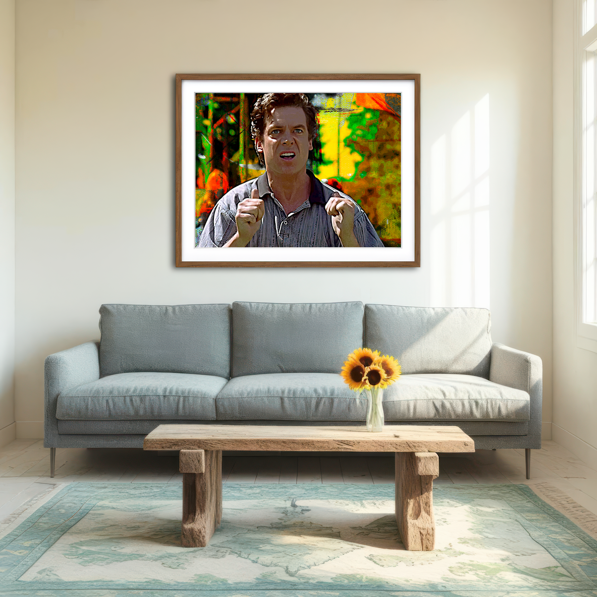 AUTO-MOCKUP ROOM | Shooter McGavin Wall Art