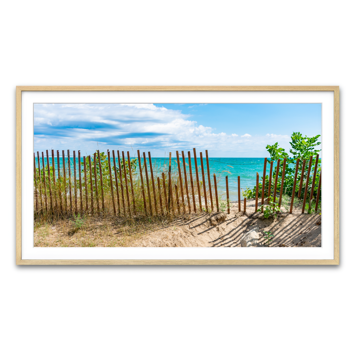 Framed Print 2x1 Natural