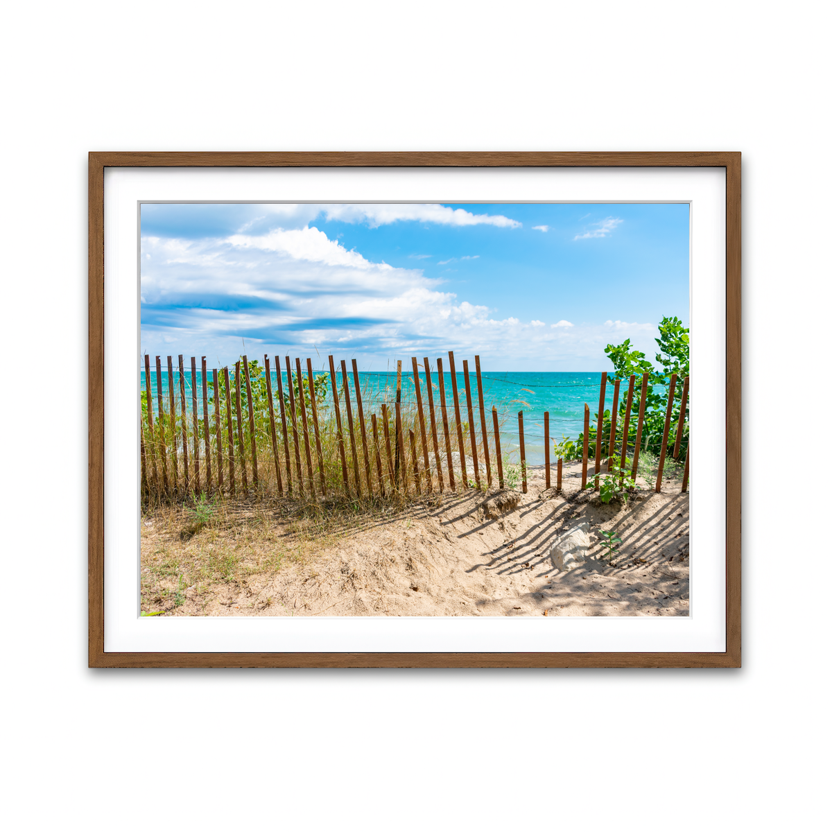 Framed Print 4x3 Walnut