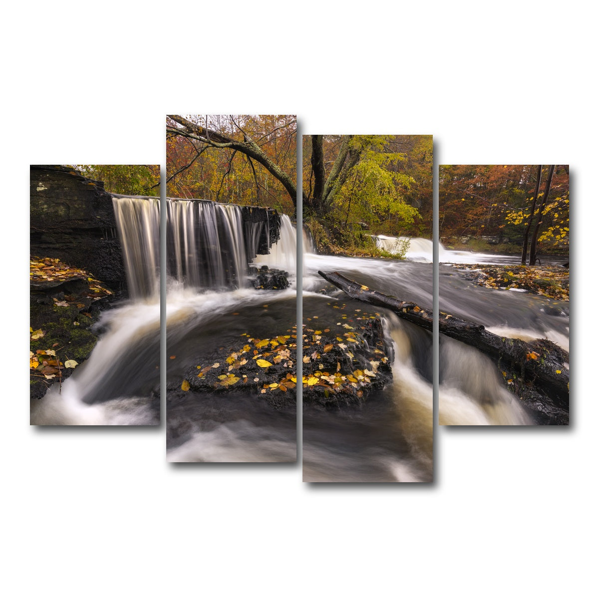 AUTO-MOCKUP WHITE | Side Stepping | 4 Piece | Gallery Wrap Canvas | group=4_short