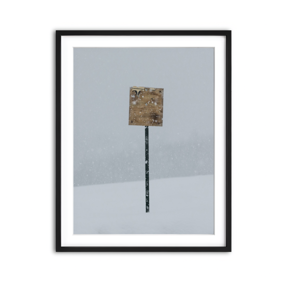 Framed Print 3x4 Black