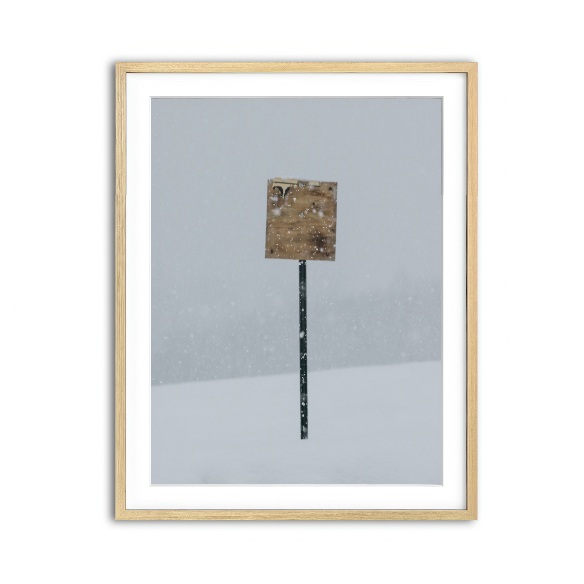 Framed Print 3x4 Natural