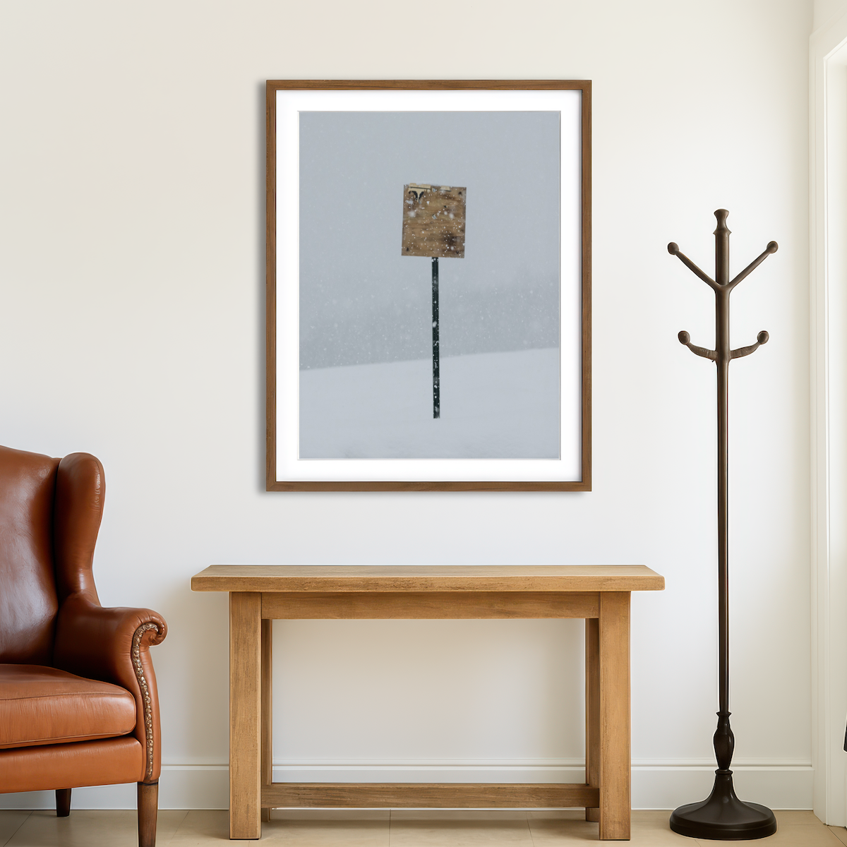 AUTO-MOCKUP ROOM | Sign of the Times Wall Art