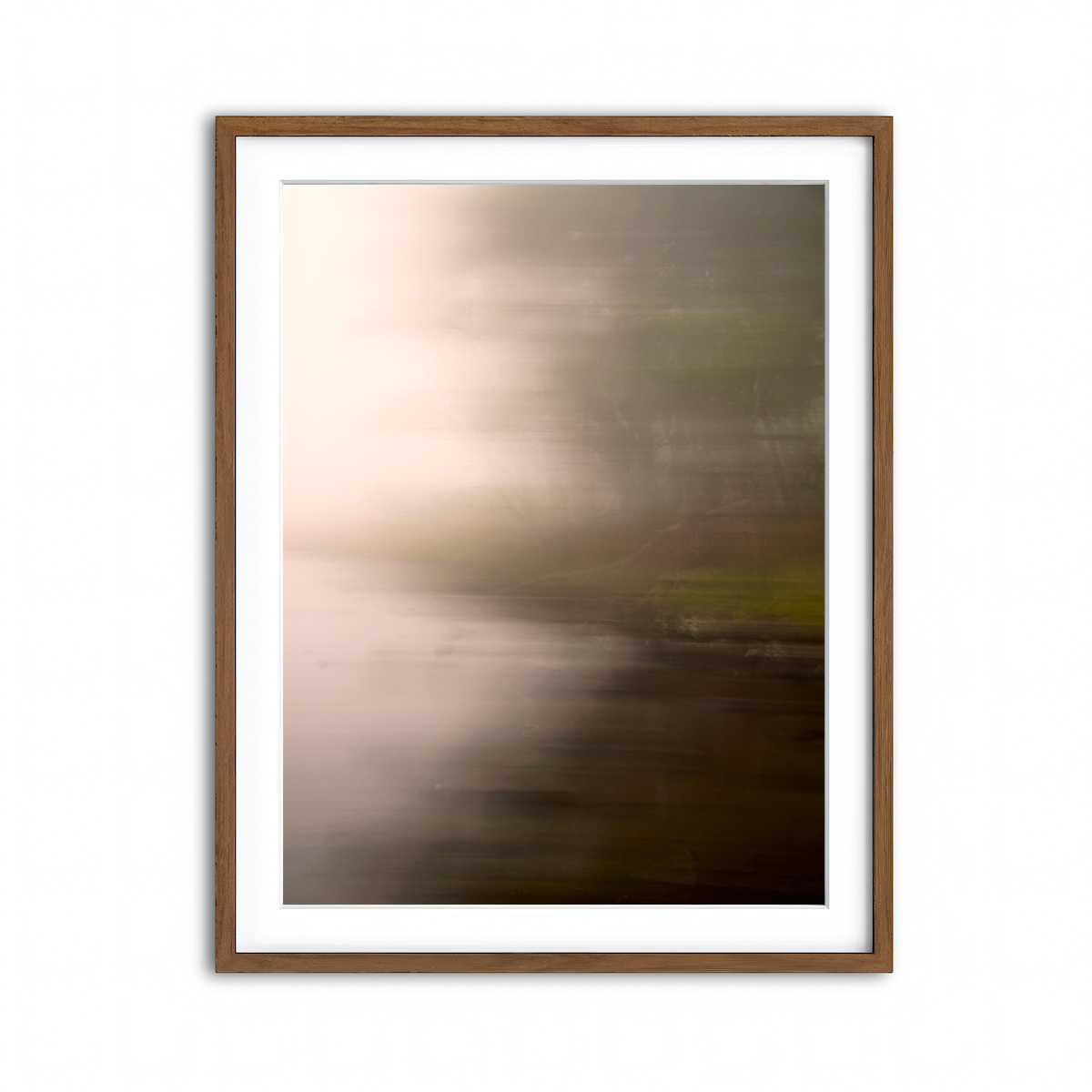 Framed Print 3x4 Walnut