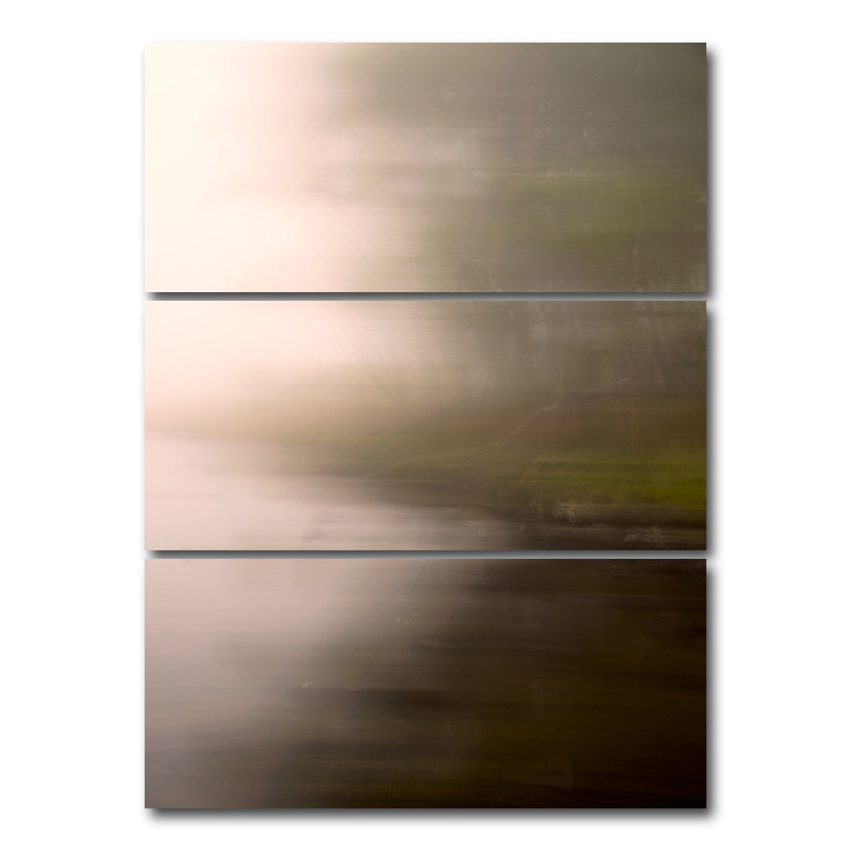AUTO-MOCKUP WHITE | Silhouette in the Fog | 3 Piece | Gallery Wrap Canvas | group=8x18_stacked