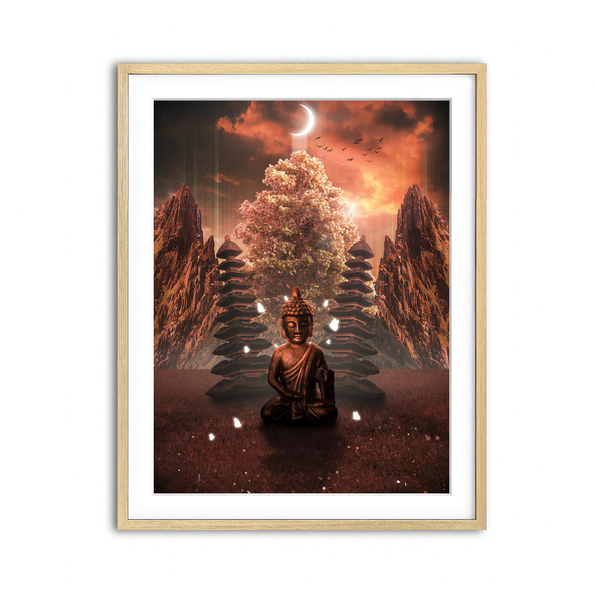 Framed Print 3x4 Natural