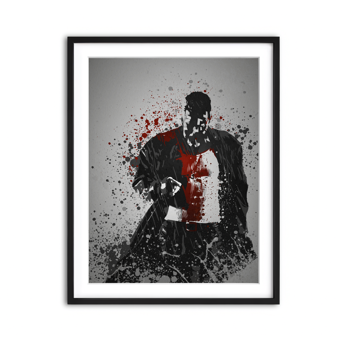 Framed Print 3x4 Black